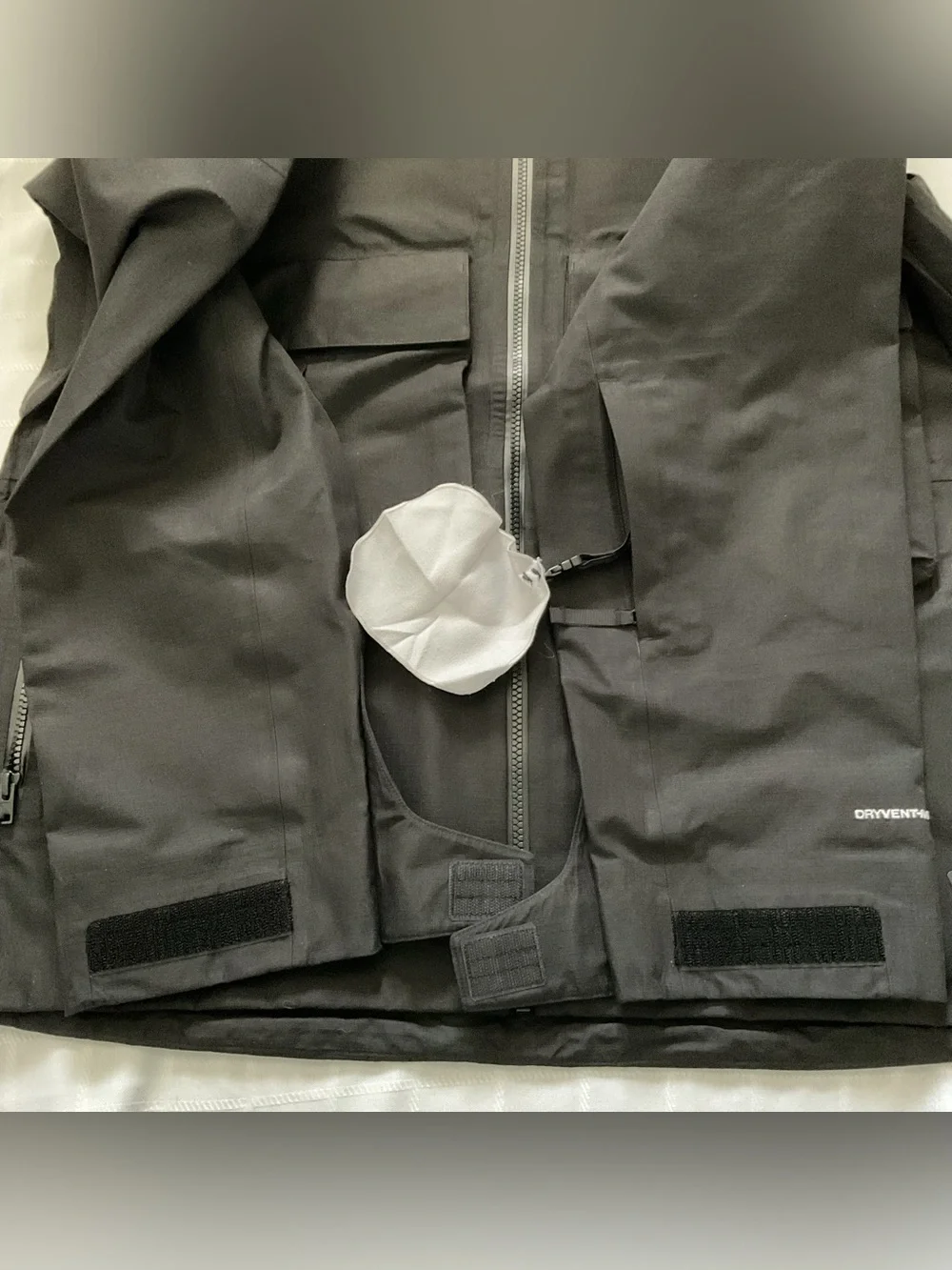 The North Face Dragline Ski Snowboard Black Aspen Alpine Performance Jacket L